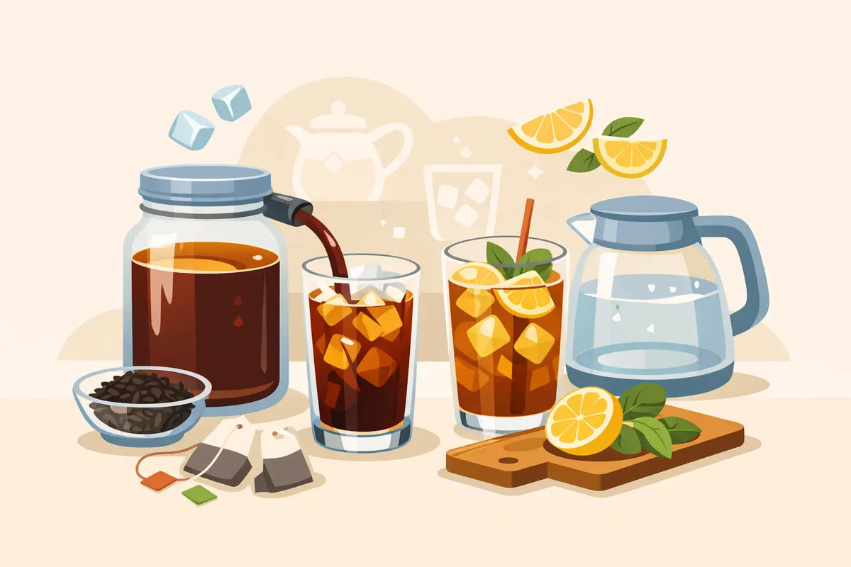 How to Make Iced Tea Concentrate at Home