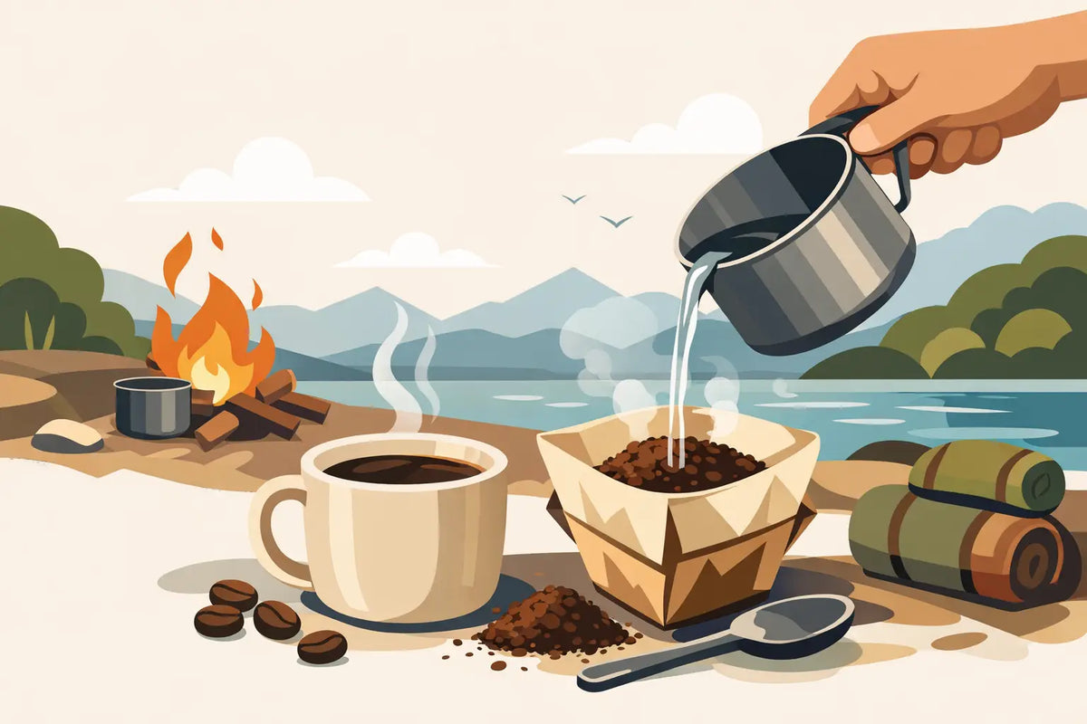 How to Brew Coffee Without Equipment Anywhere