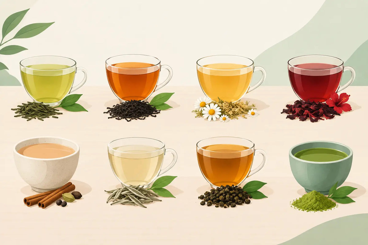 8 Best Tea Varieties Beginners Can Start With