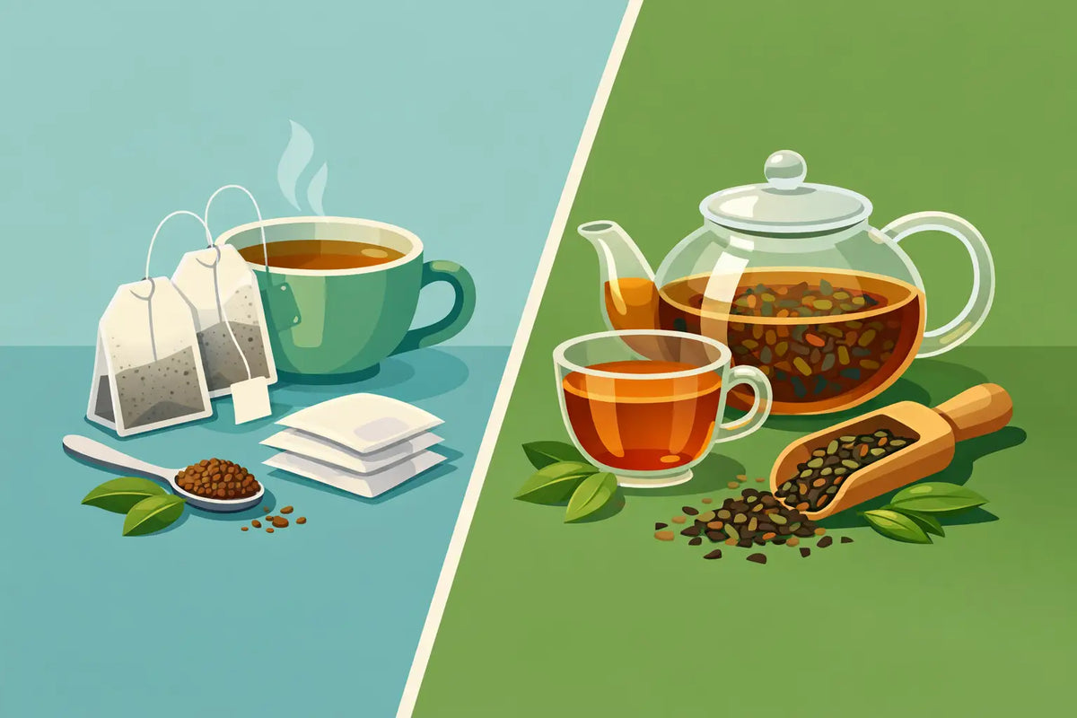 Tea Bags Versus Loose Leaf for Your Daily Routine