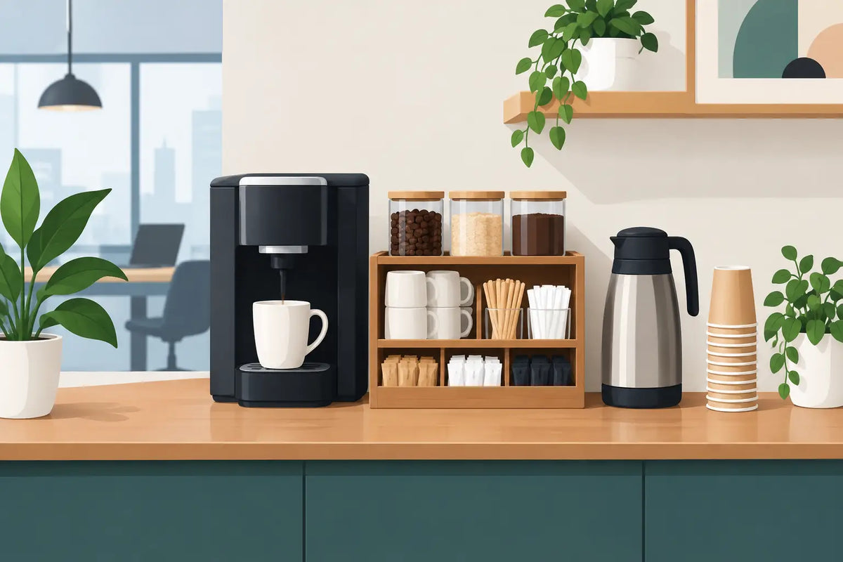 How to Build an Office Coffee Station That Works