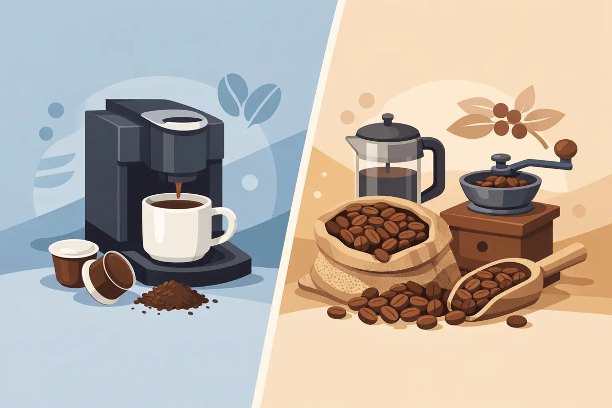 Coffee Pods Versus Whole Beans: Which Fits You?