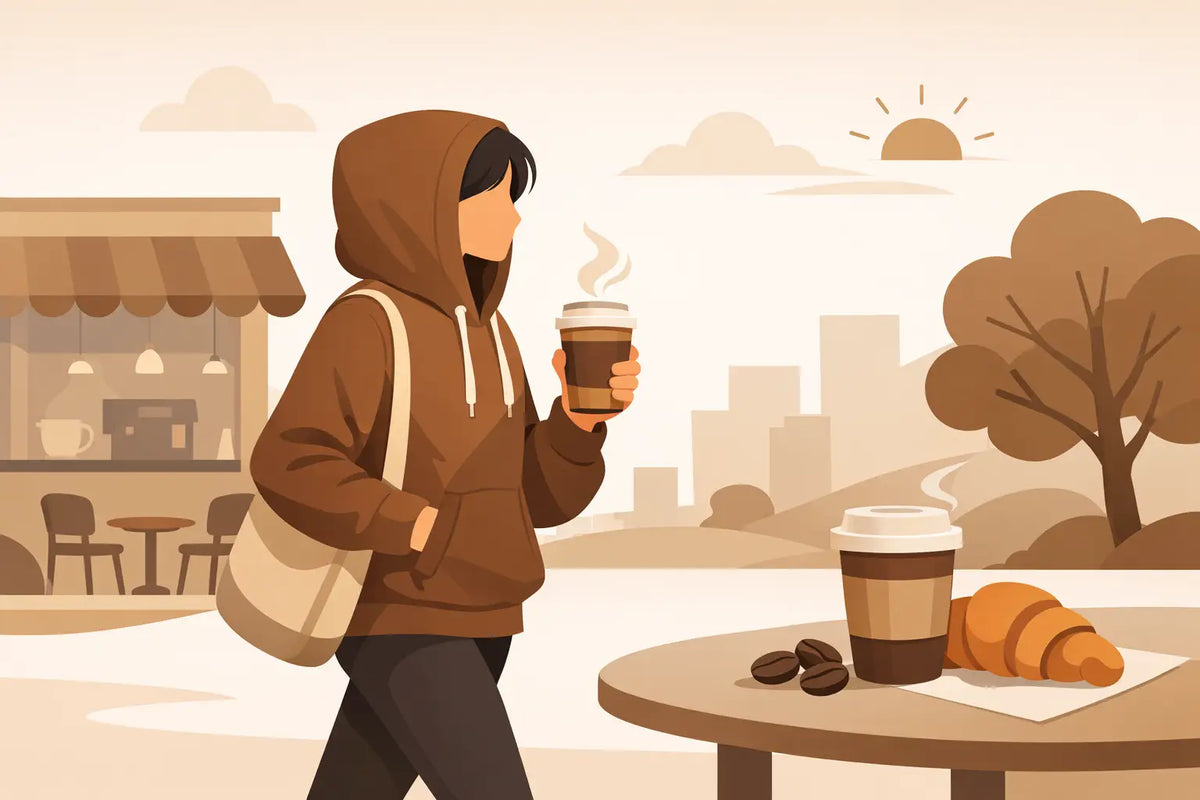 Coffee Lover Hoodie for Everyday Coffee Runs
