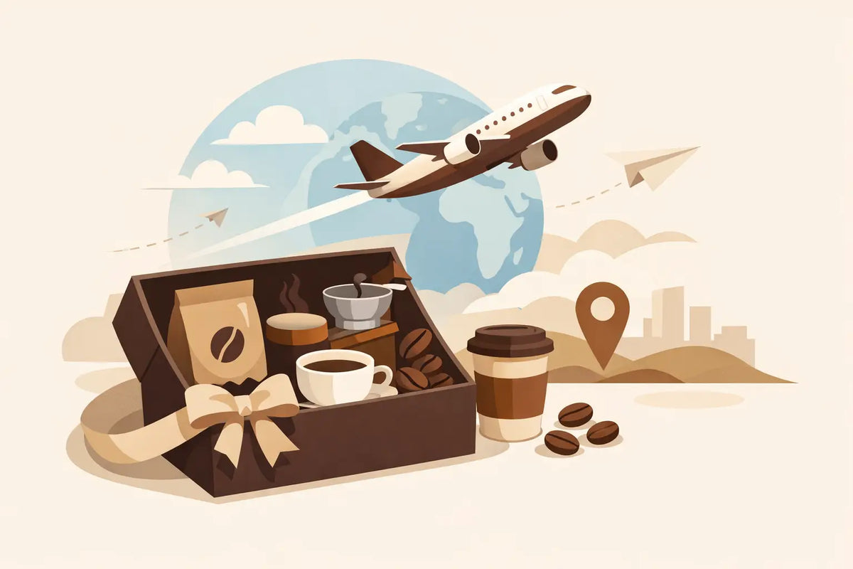 Coffee Gift Box for Coffee Lovers That Lands