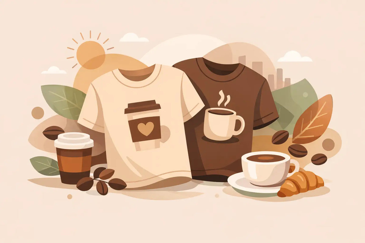 Coffee Themed Graphic Tees for Everyday Wear