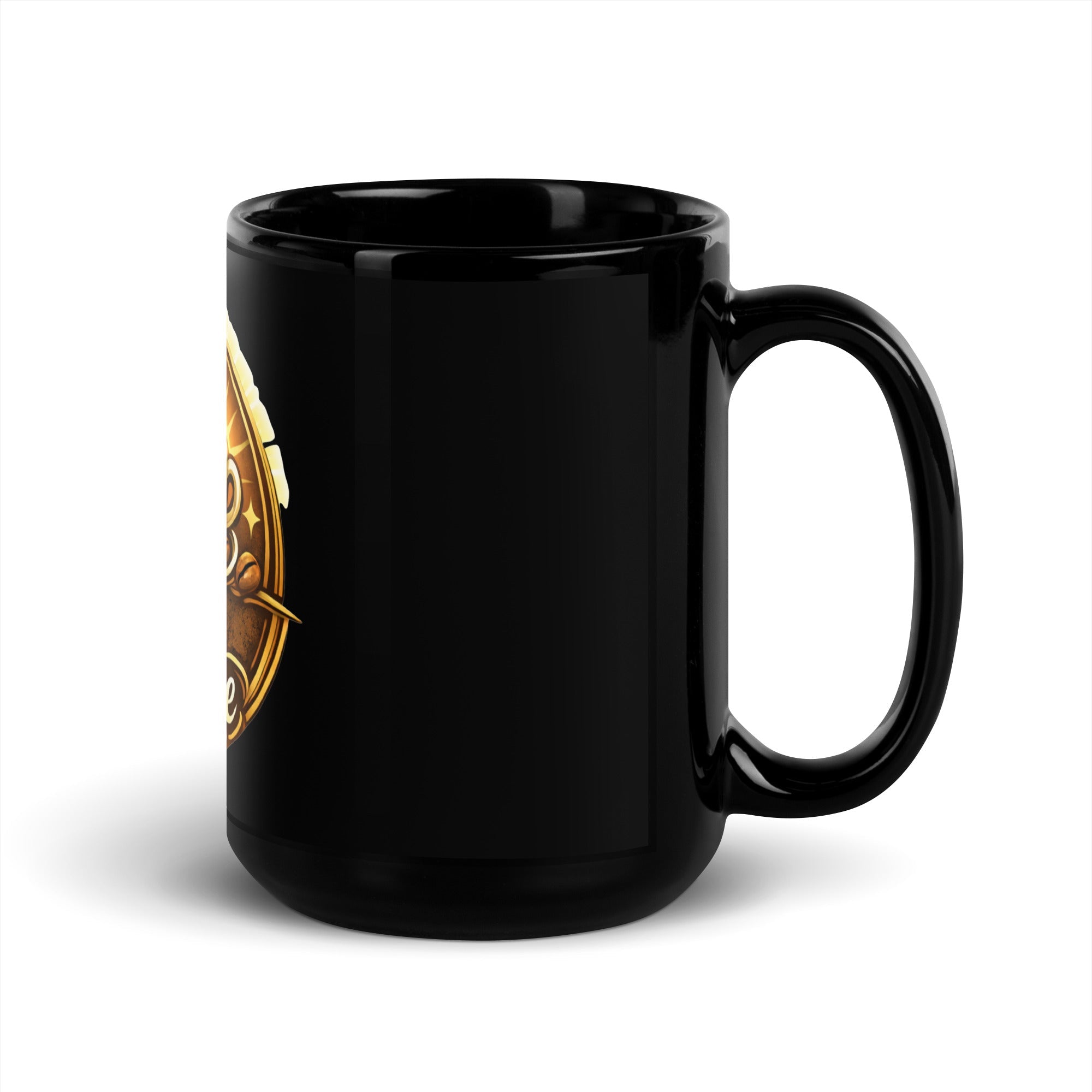 Black Glossy Mug - Z's Coffee - 9517476_9324 - Product mockup