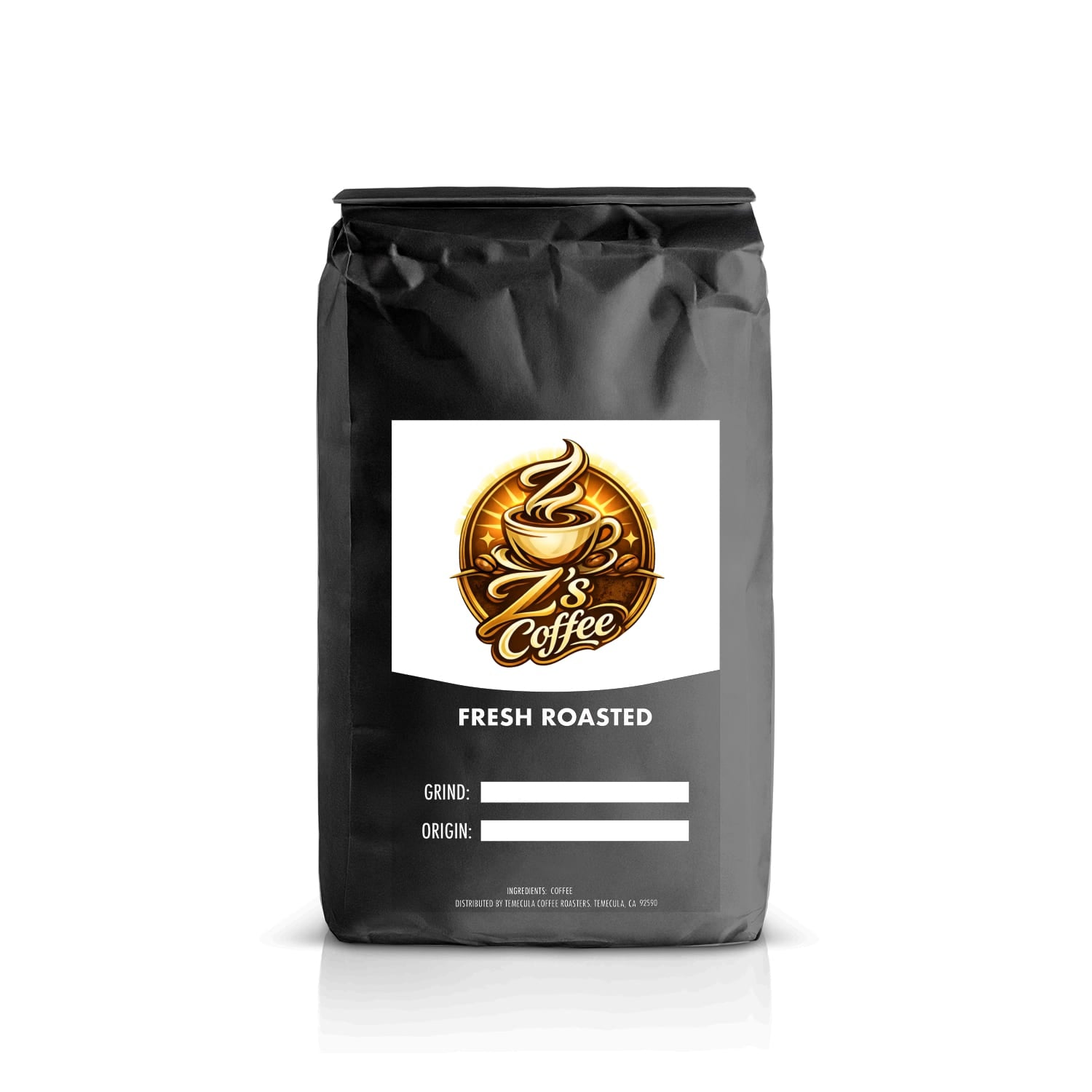 Max Caf Blend - Z's Coffee - TVARMAX CAF BLEND-CO-NA-12OZ - Max Caf Blend