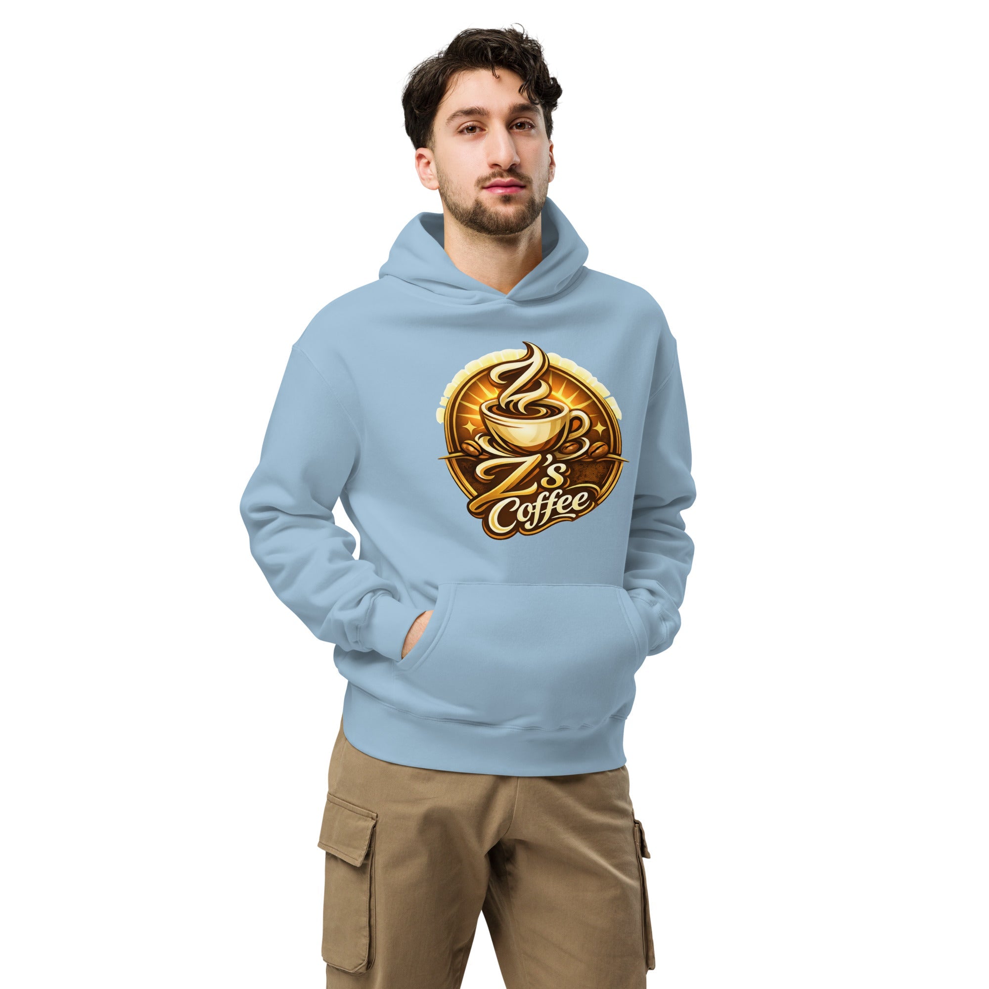 Oversized Hoodie - Z's Coffee - 3081310_25482 - Product mockup