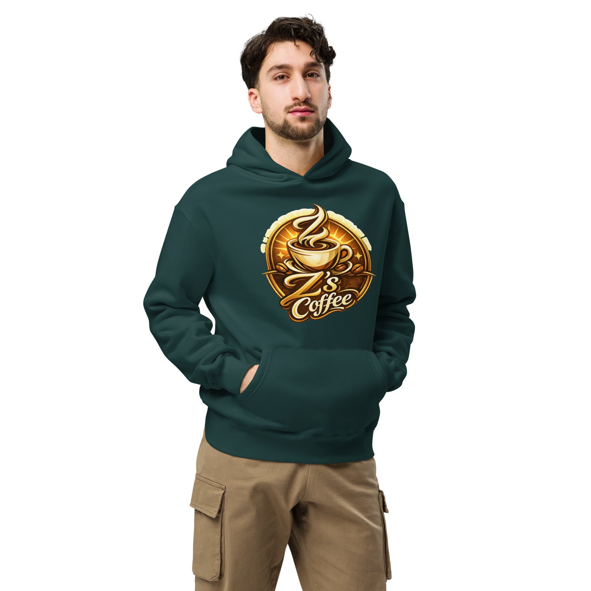 Oversized Hoodie - Z's Coffee - 3081310_19205 - Product mockup