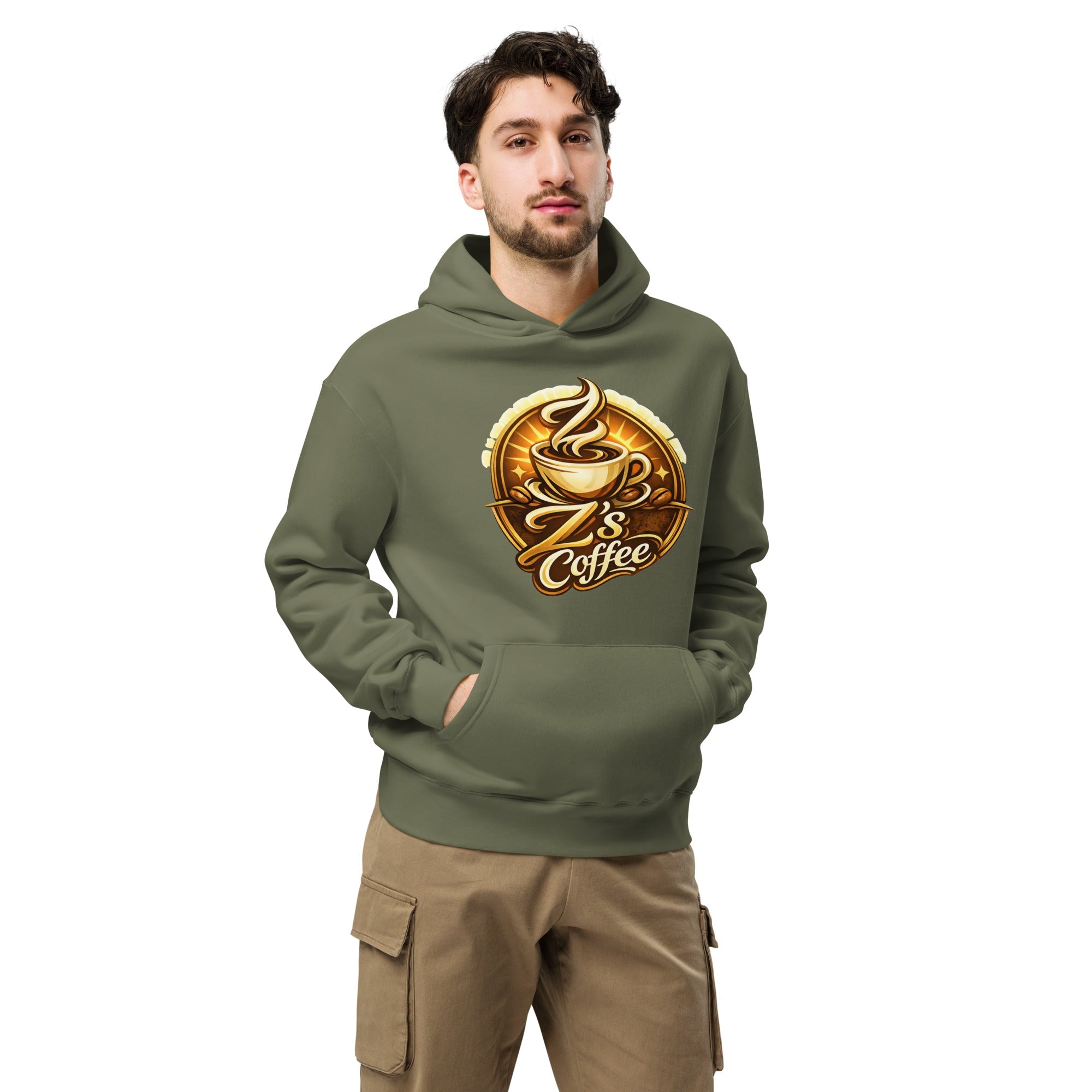 Oversized Hoodie - Z's Coffee - 3081310_25501 - Product mockup