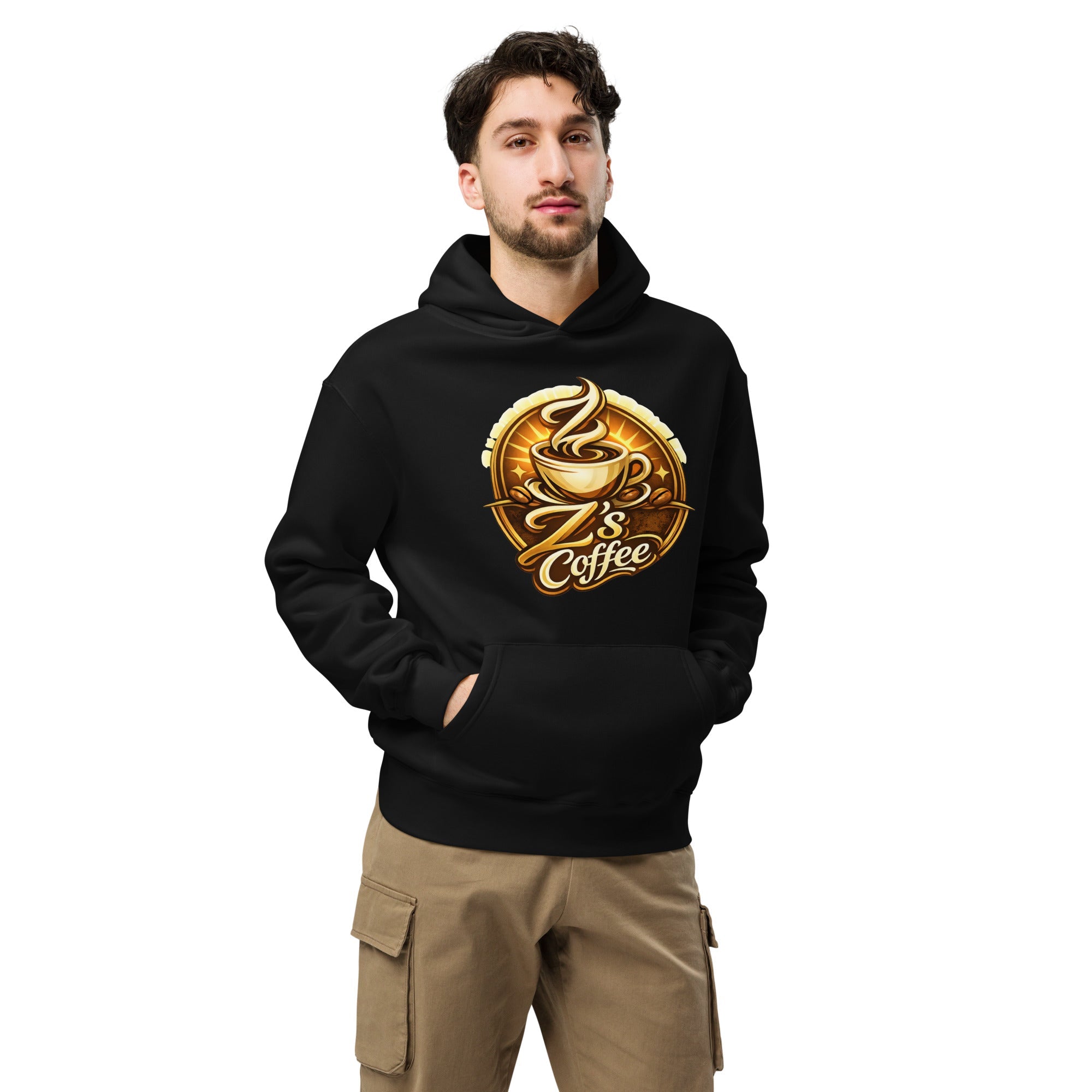 Oversized Hoodie - Z's Coffee - 3081310_19193 - Product mockup