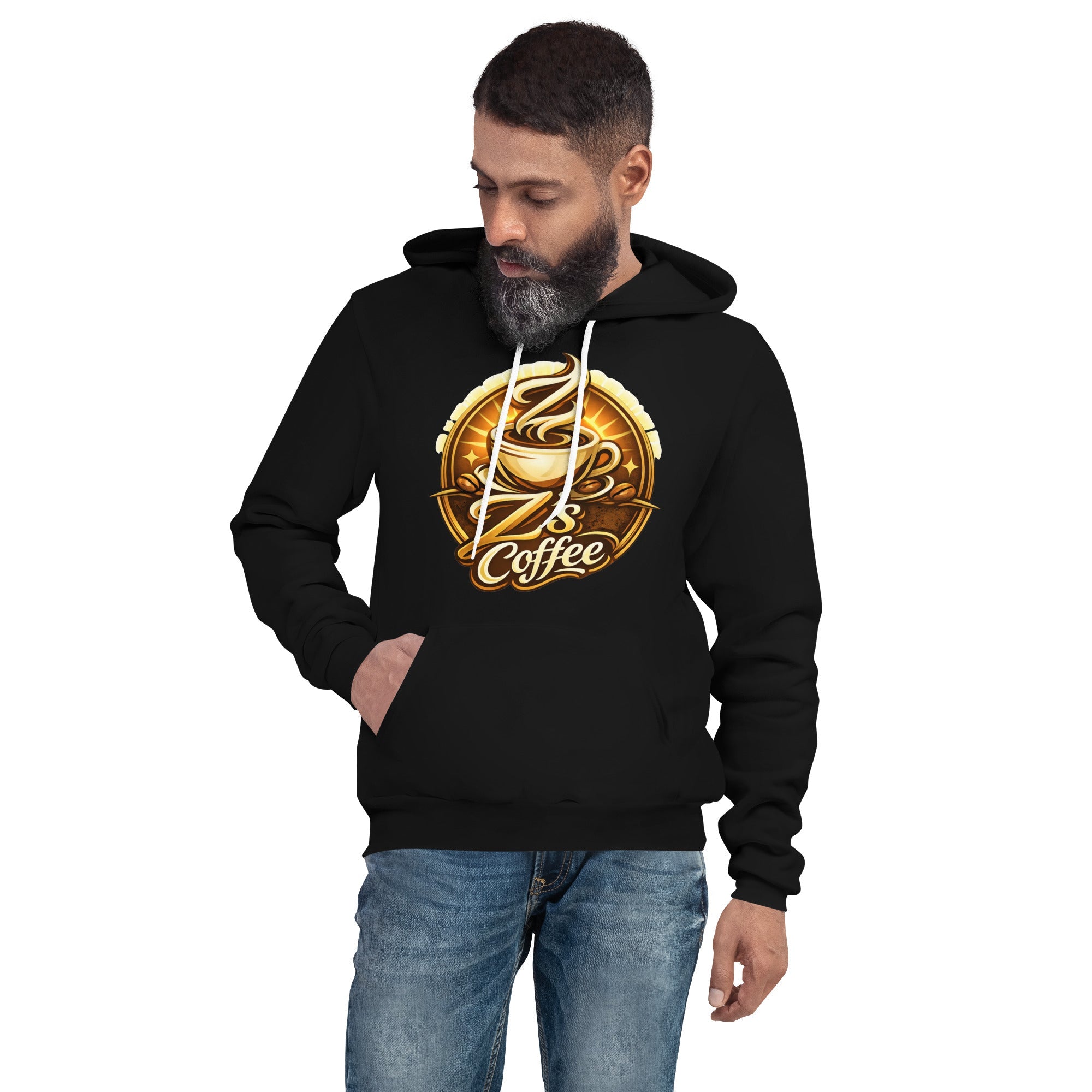 Unisex Hoodie - Z's Coffee - 9423682_9227 - Product mockup