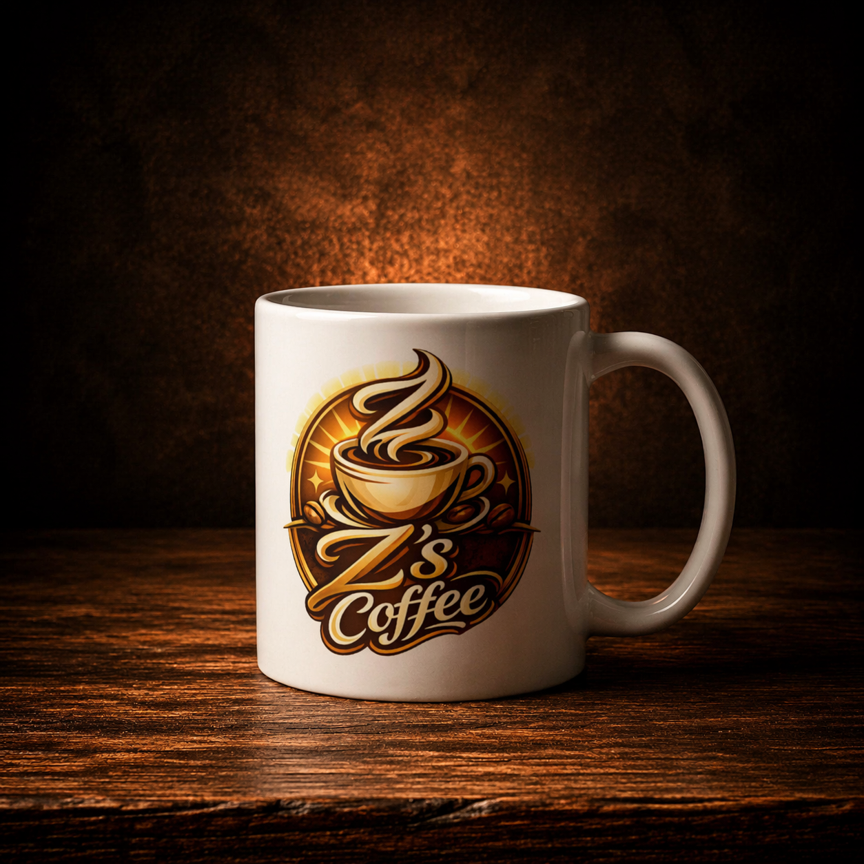 White Glossy Mug