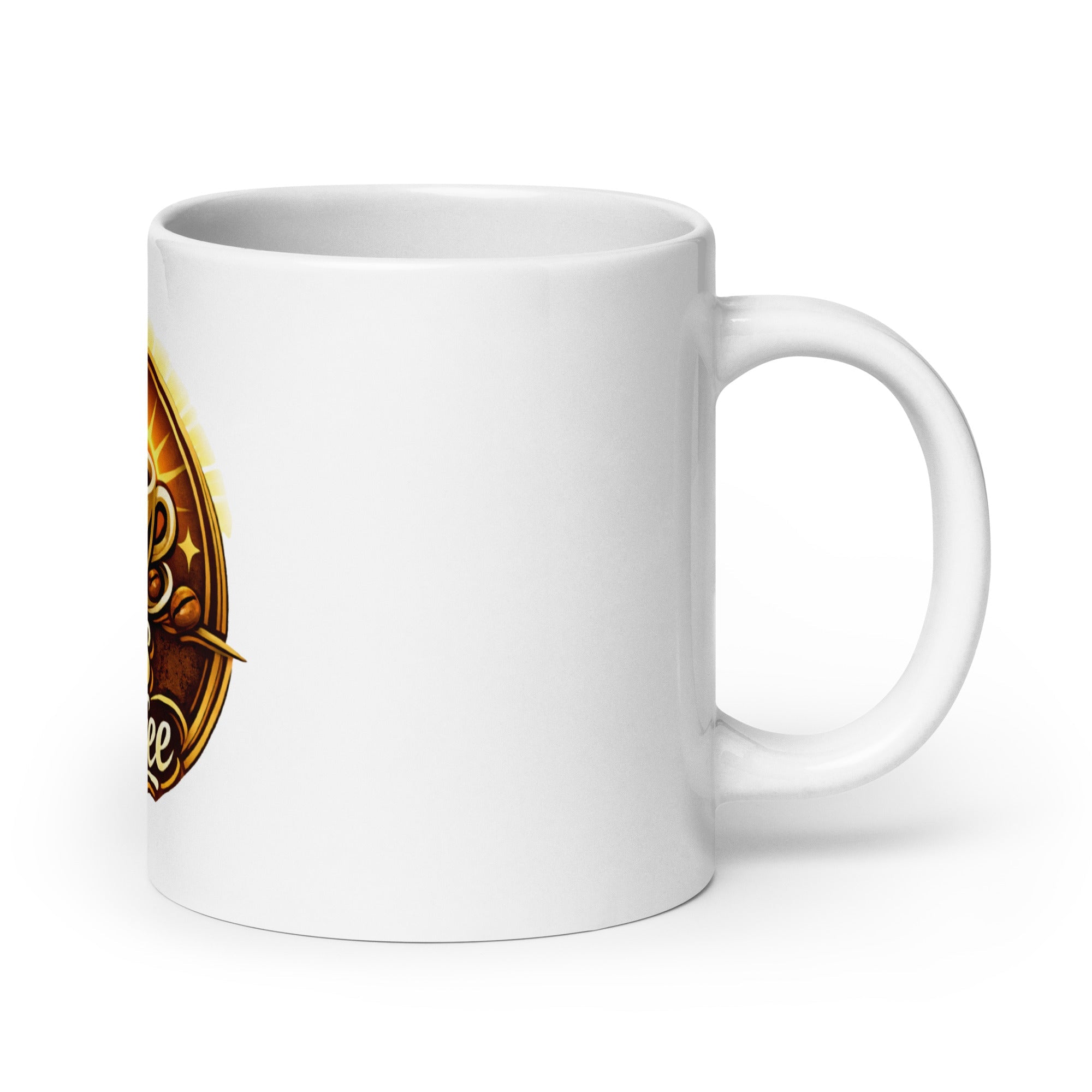 White Glossy Mug - Z's Coffee - 7279023_16586 - Product mockup