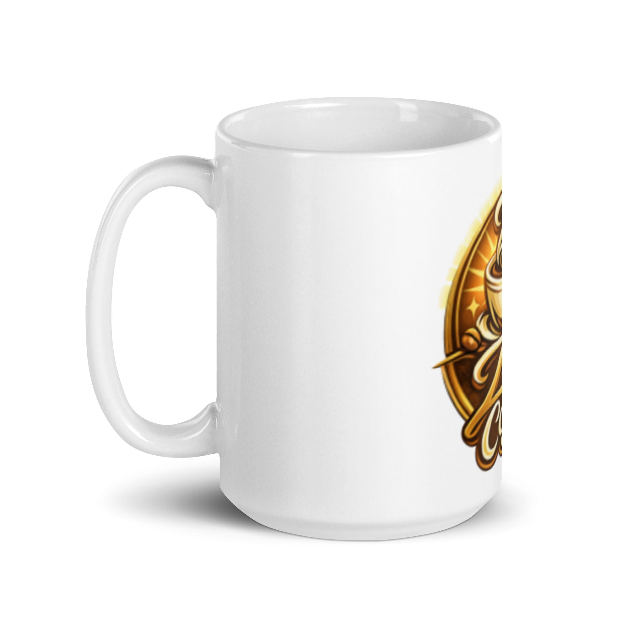 White Glossy Mug - Z's Coffee - 7279023_4830 - Product mockup